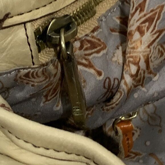 Hobo International Leather Crème Beige Boho Shoulder Purse Women’s - Picture 15 of 16